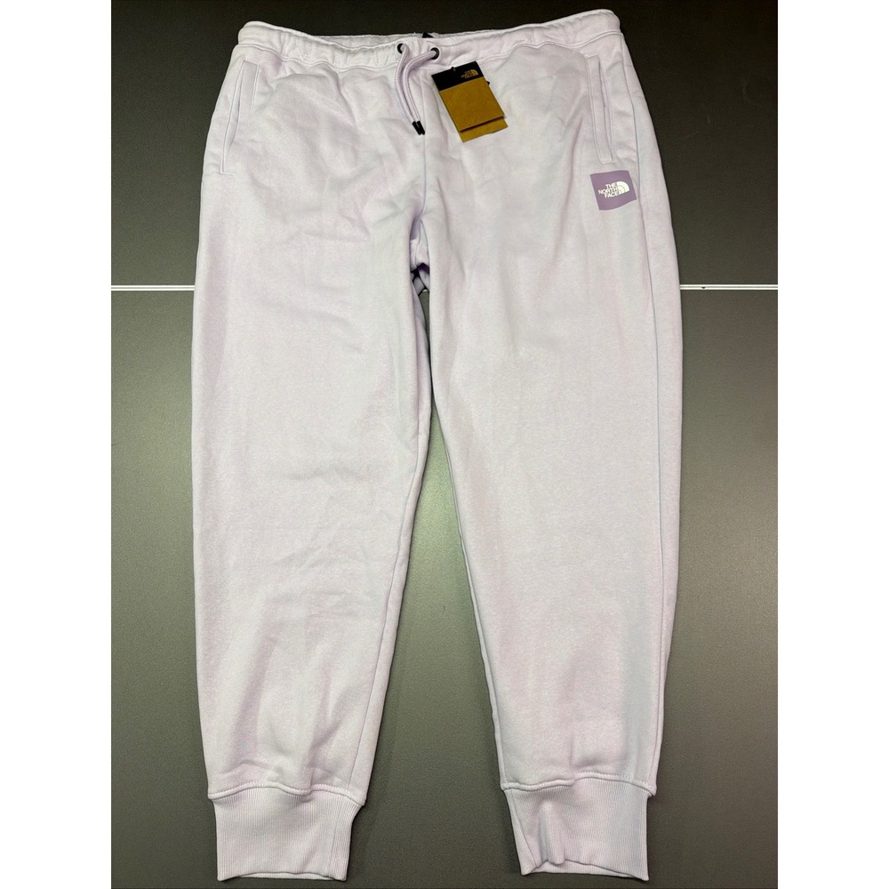 The North Face Box NSE Standard Fit Lavender Jogger Sweatpants Women's XXL NWT